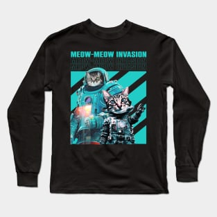 Cat Invasion Long Sleeve T-Shirt